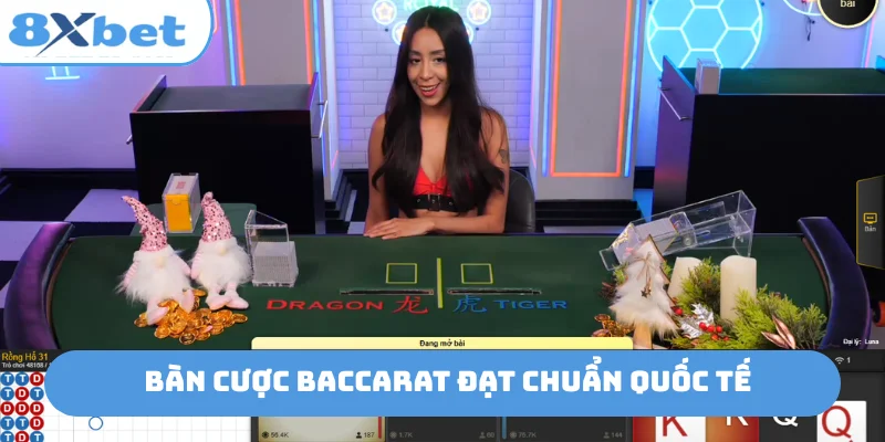 Bàn cược baccarat đạt chuẩn quốc tế